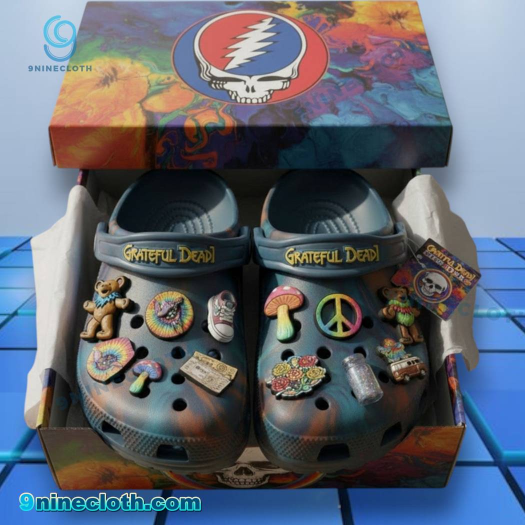Grateful Dead Crocs With Charms fCxDKFX