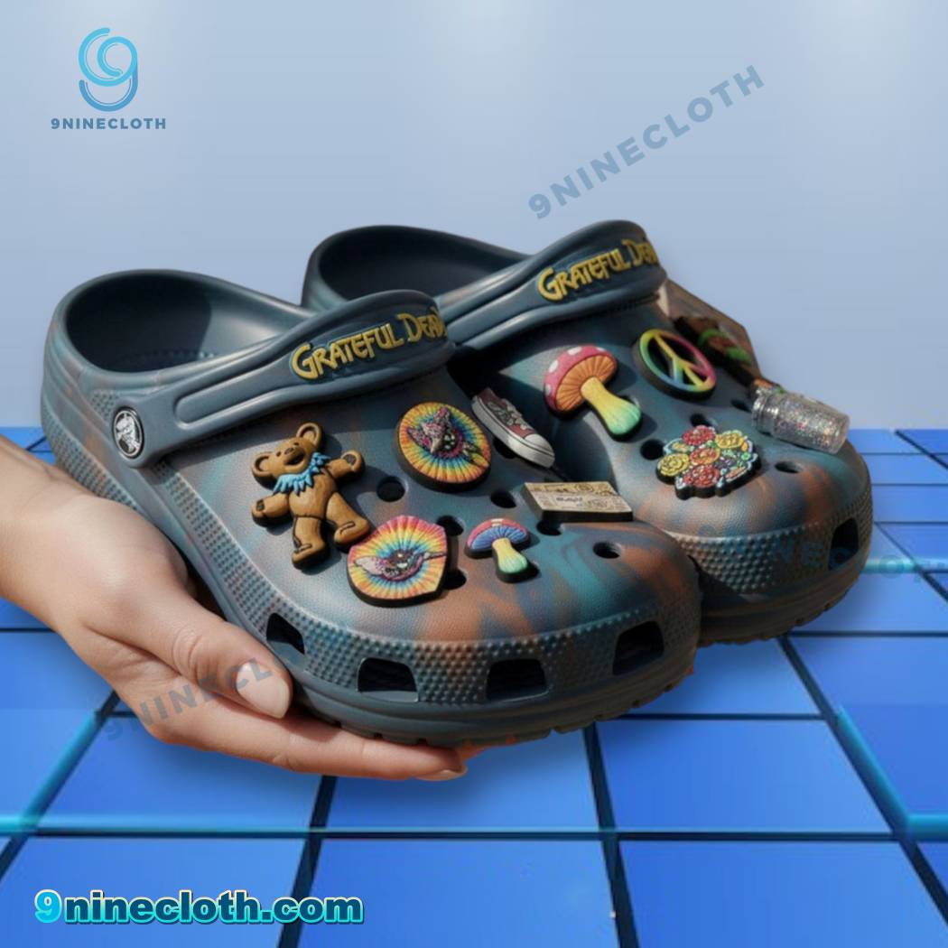 Grateful Dead Crocs With Charms-a tNbRmca