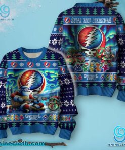 Grateful Dead Steal Your Christmas Aurora Sweater QJLuBsr
