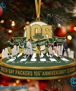 Green Bay Packers 105th Anniversary Season Ornament 5YK2GNp