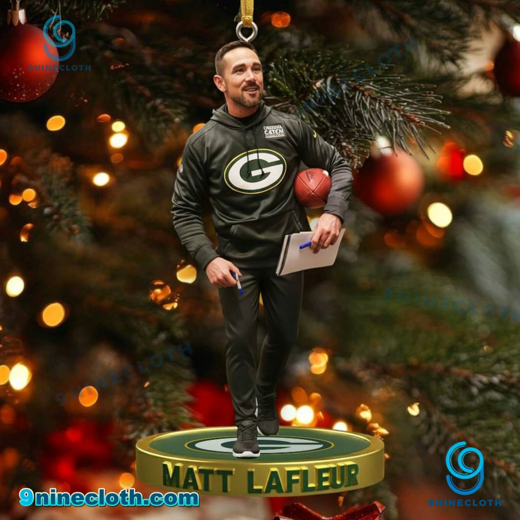 Green Bay Packers Coach And Greatest Players Ornament-c q9R1Swd