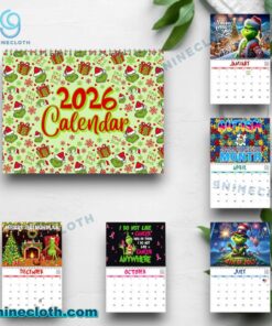 Grinch 2026 Wall Calendar jKm2rFx