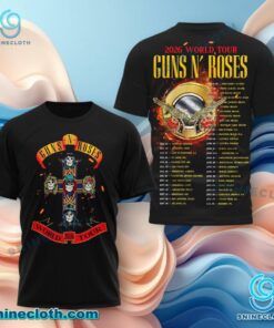 Guns N' Roses World Tour 2026 T-shirt, Hoodie C0qljtI