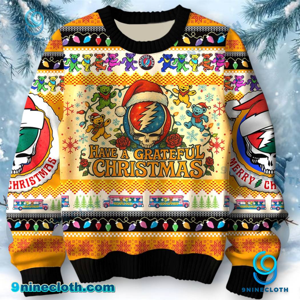 Have A Grateful Dead Christmas Sweater-a 1cfNTnq