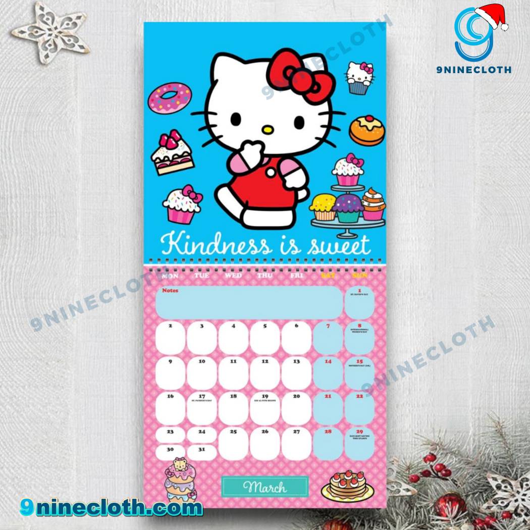 Hello Kitty Wall Calendar 2026-a KvPWZVd
