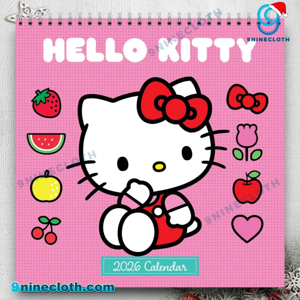 Hello Kitty Wall Calendar 2026 RYkDL6w