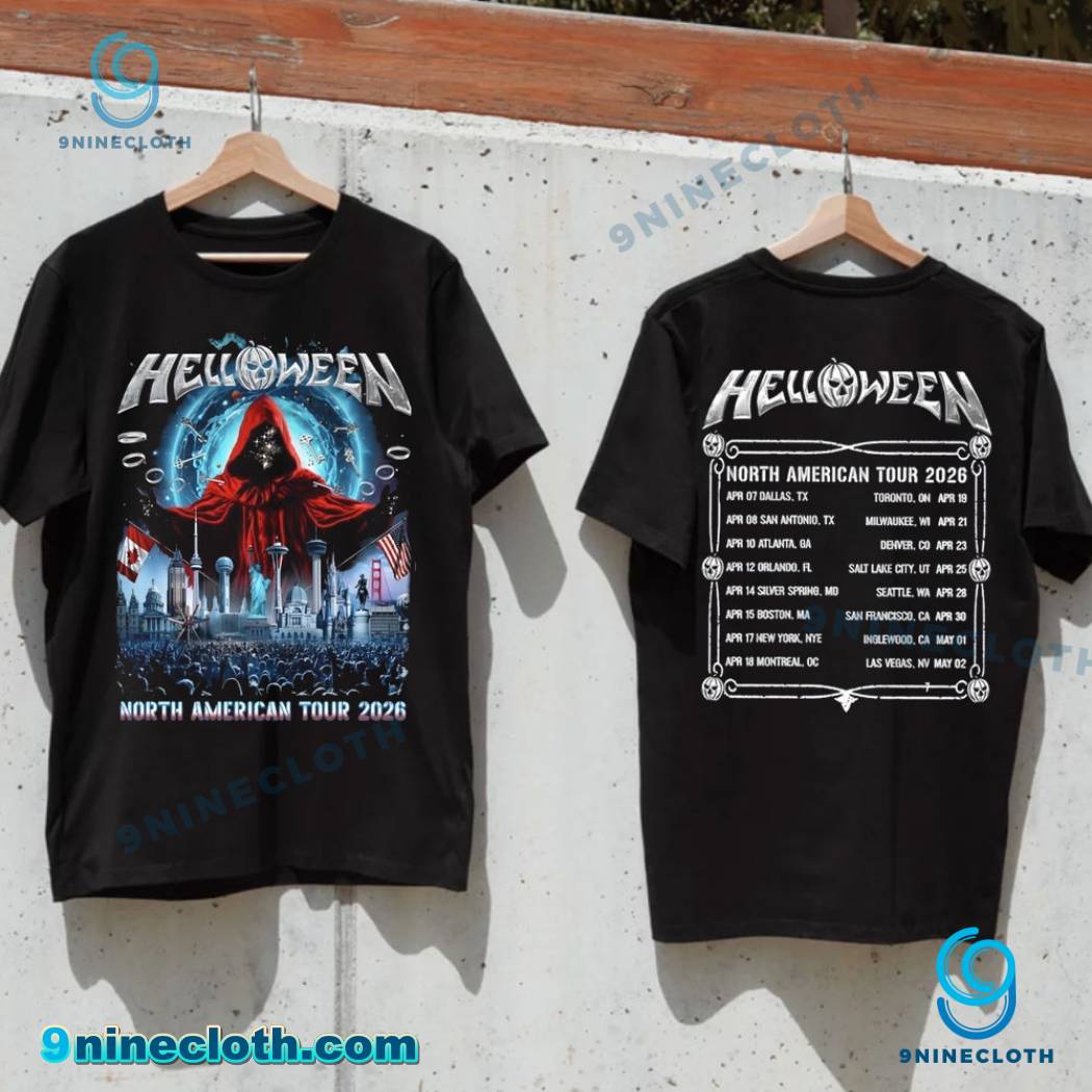 Helloween North American Tour 2026 T-shirt wUBk2NT
