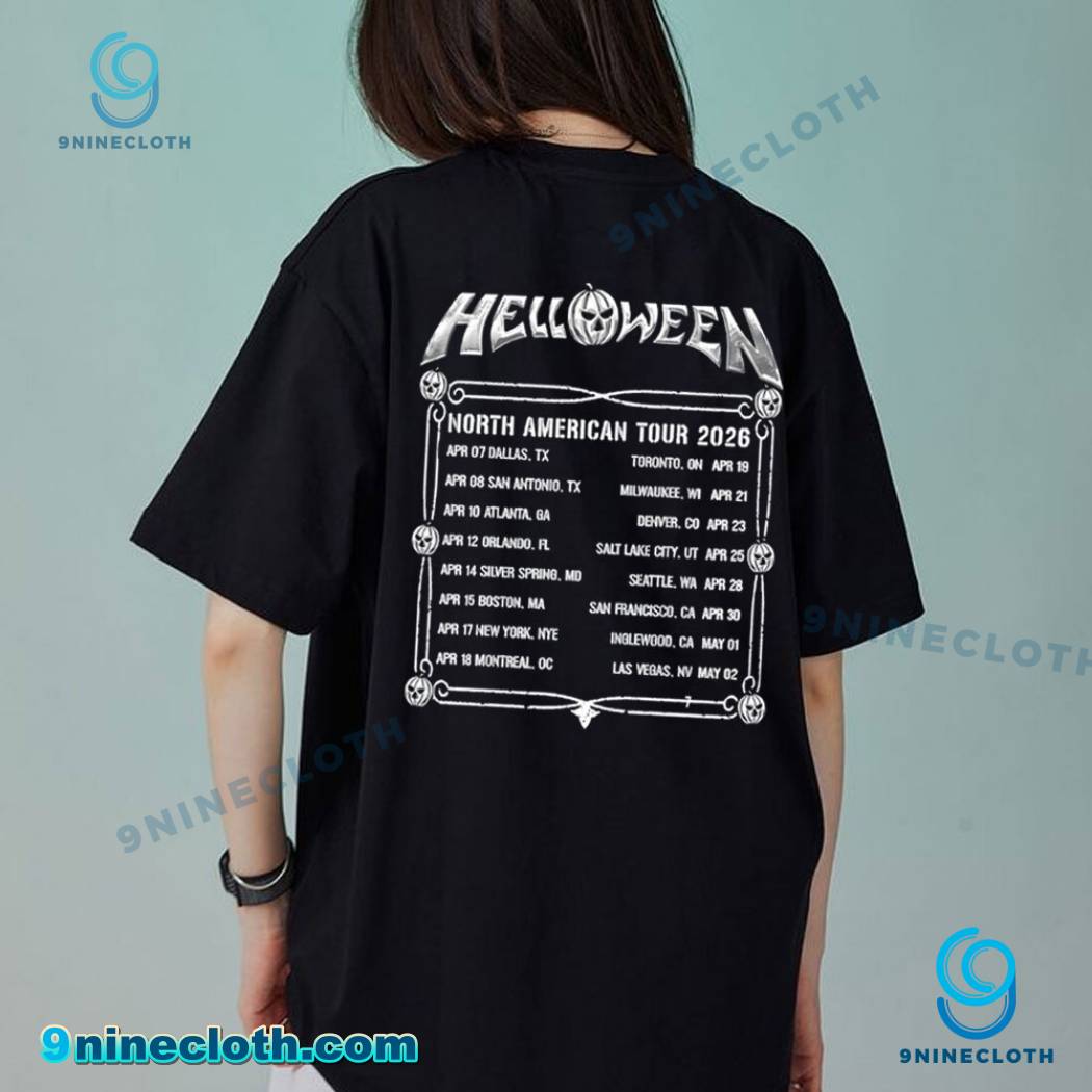 Helloween North American Tour 2026 T-shirt-b 6BDqnjC
