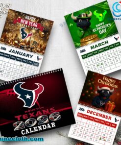 Houston Texans Wall Calendar 2026 Lb1MctT