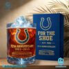 Indianapolis Colts NFL Legacy Anniversary 2025 Whiskey Glass p2bZShG