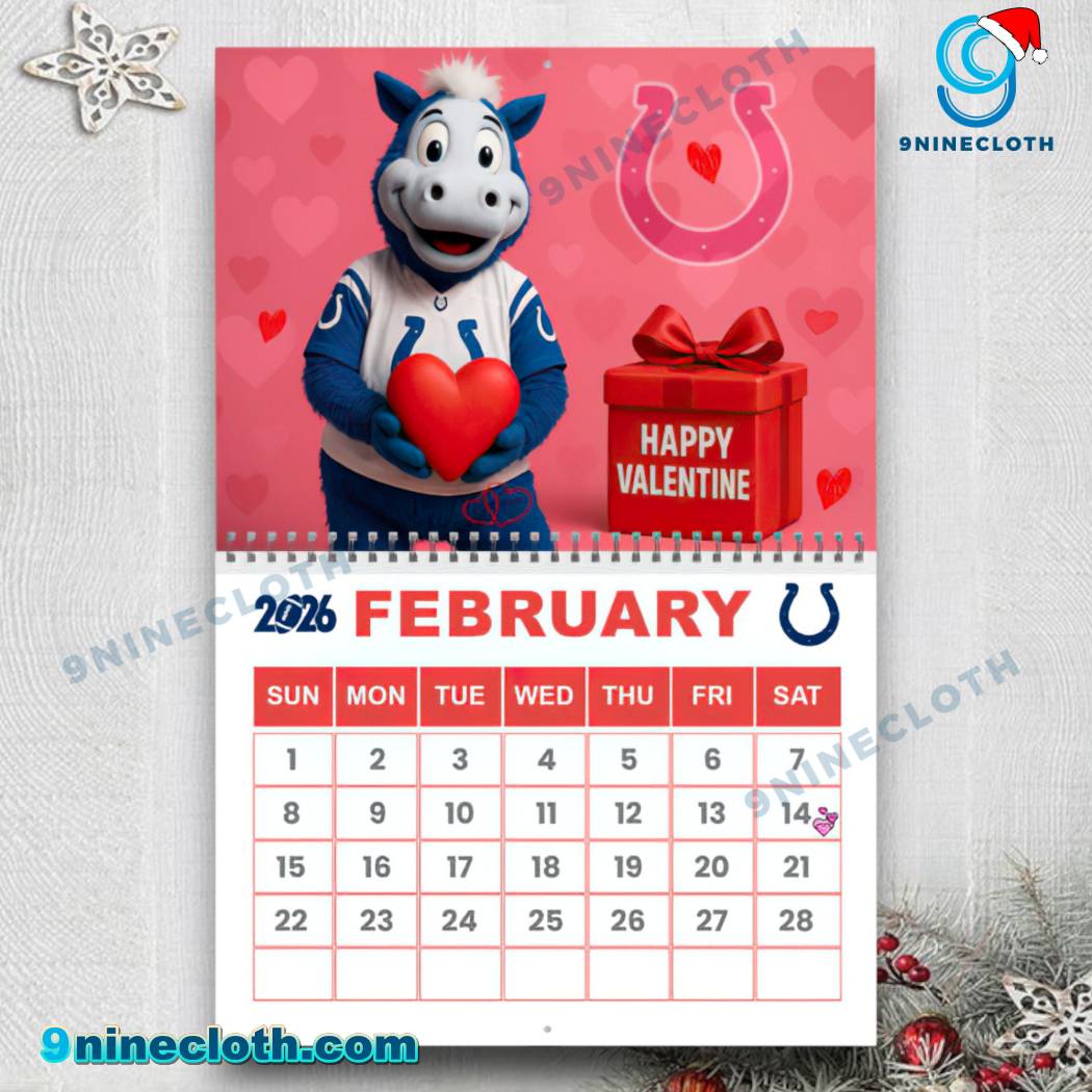 Indianapolis Colts Wall Calendar 2026-1-a veIlHuO