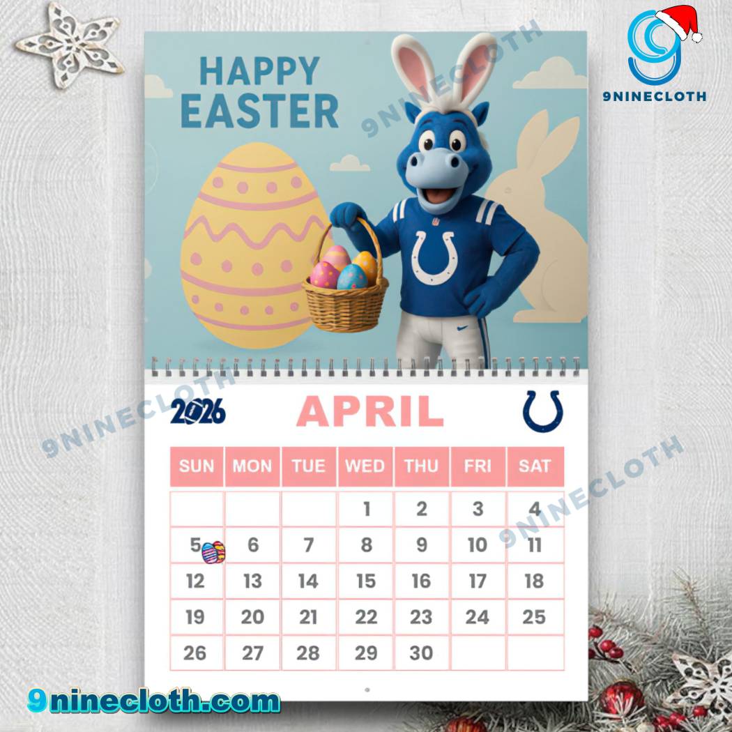 Indianapolis Colts Wall Calendar 2026-1-z 94U8PLa