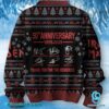Iron Maiden 50th Anniversary 1975-2025 Ugly Christmas Sweater-b y7BKgW1