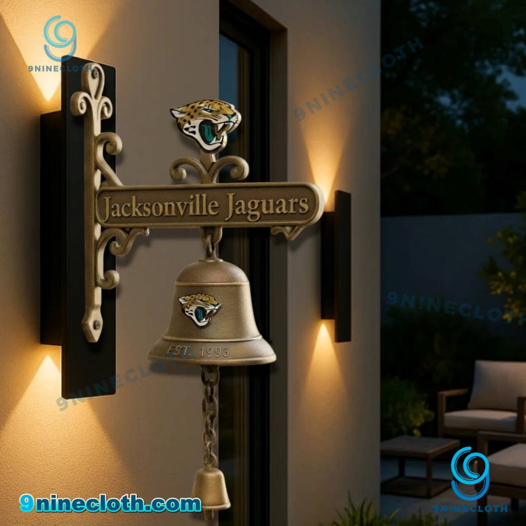 Jacksonville Jaguars NFL Football Team Doorbell YeEIRDV