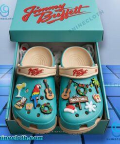 Jimmy Buffett Crocs With Charms kVHonch