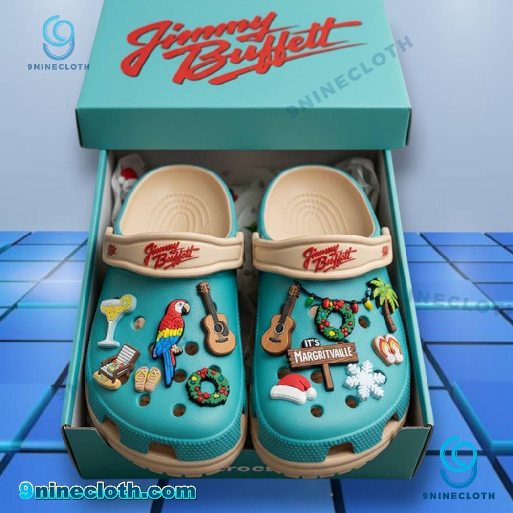 Jimmy Buffett Crocs With Charms kVHonch
