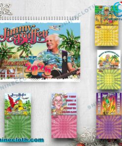 Jimmy Buffett Wall Calendar 2026 V90MgfW