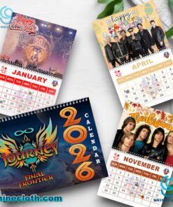 Journey Band Final Frontier Wall Calendar 2026 jwQNdXf