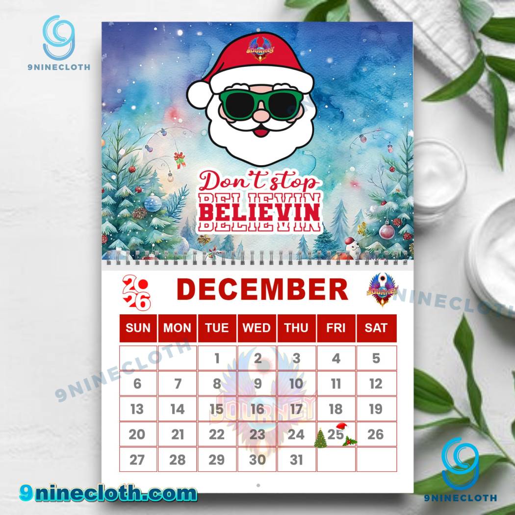 Journey Band Final Frontier Wall Calendar 2026-b Zul9b2d