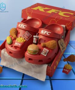 KFC Crocs With Charms-a cxIYyLK