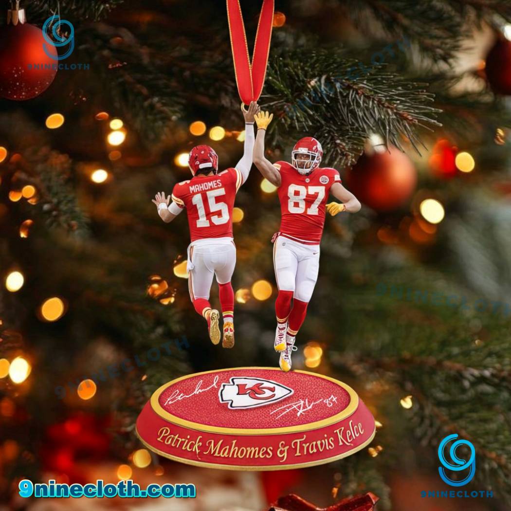 Kansas City Chiefs Legends High-five Ornament-b CStRe4i