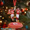 Kansas City Chiefs Legends High-five Ornament-c u23pwgy