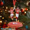 Kansas City Chiefs Legends High-five Ornament-x CDXHVFp