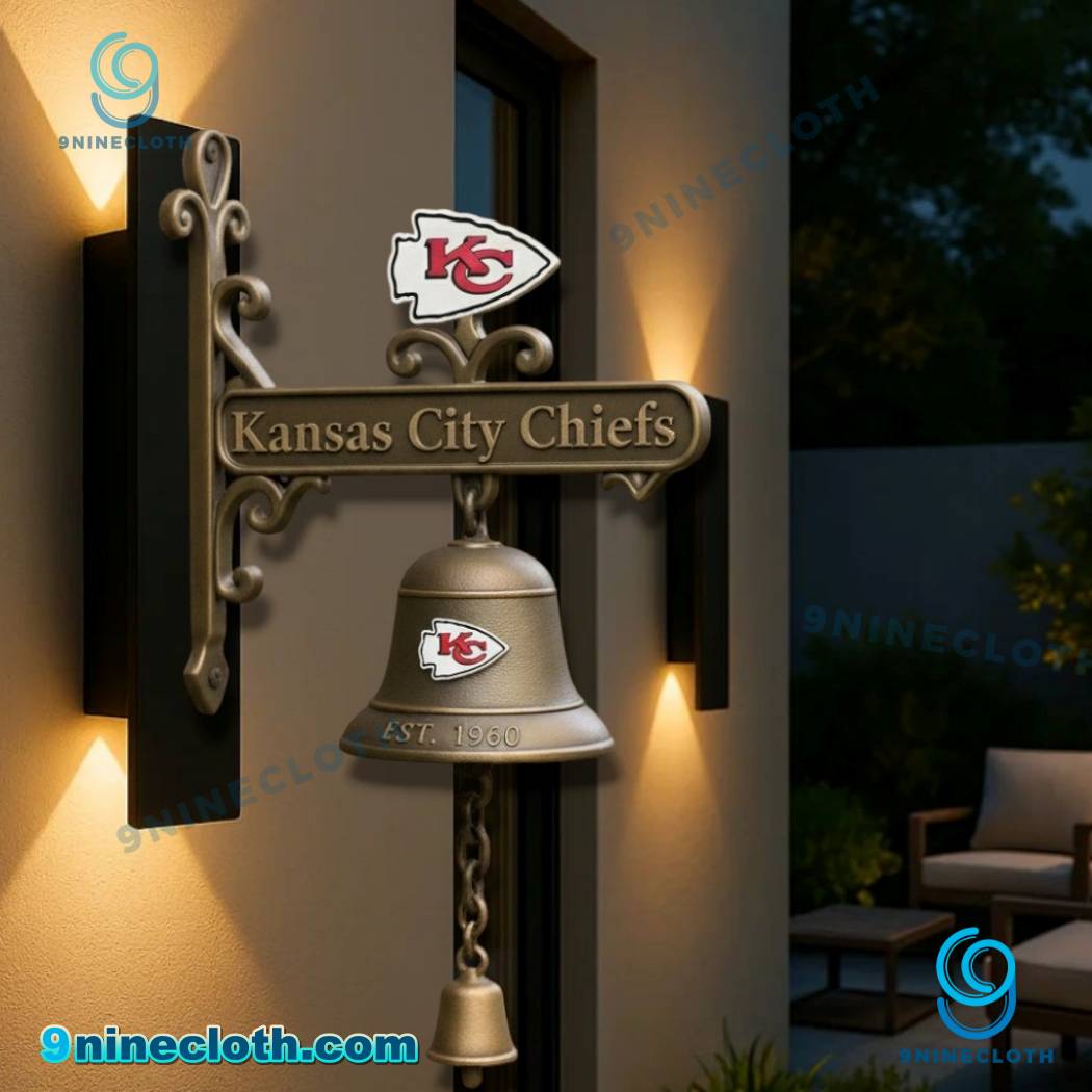Kansas City Chiefs NFL Football Team Doorbell wMHxXLW