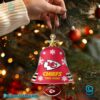 Kansas City Chiefs NFL Team Personalized Christmas Bell Ornament Ah4Xq9Z