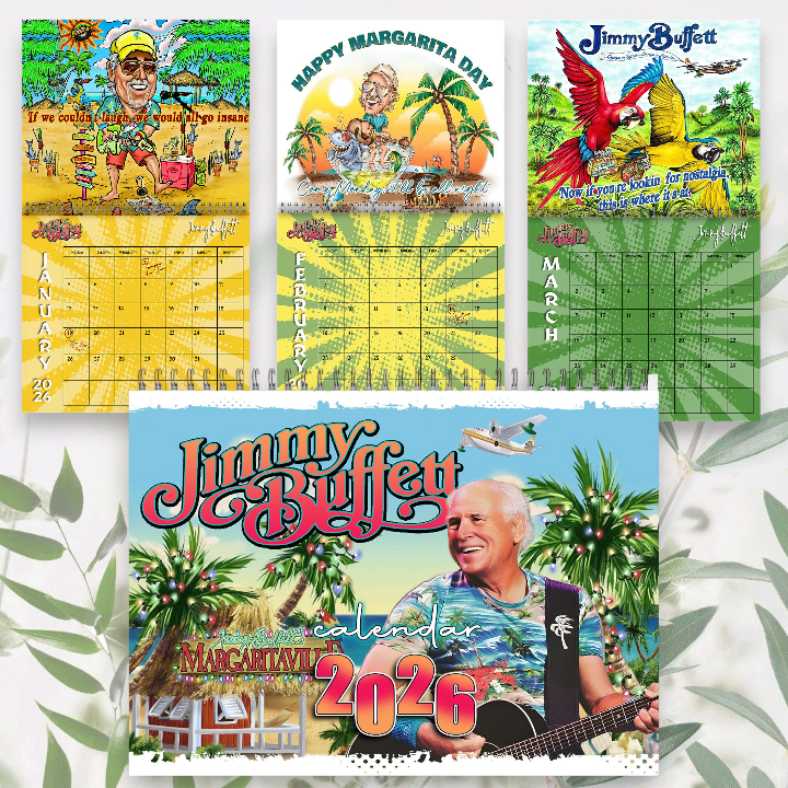 Keep the Island State of Mind Alive: Introducing the Exclusive Jimmy Buffett 2026 Wall Calendar