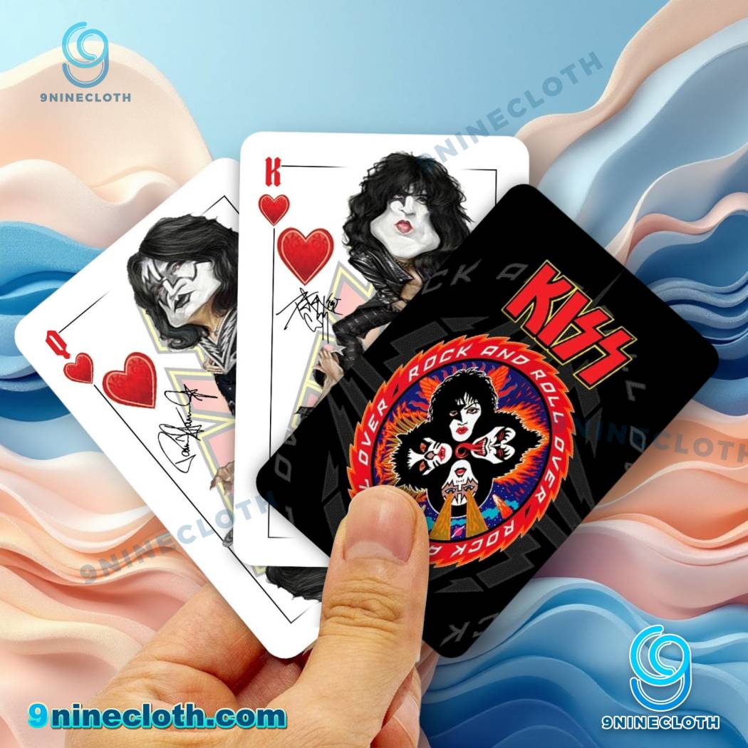 Kiss Personalized Playing Cards With Tin Box-a NFQYk2K