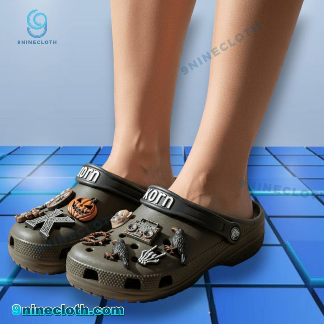 Korn Crocs With Charms-b SvZI9Mt
