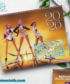 Kpop Demon Hunters 2026 Wall Calendar To2ZGlL