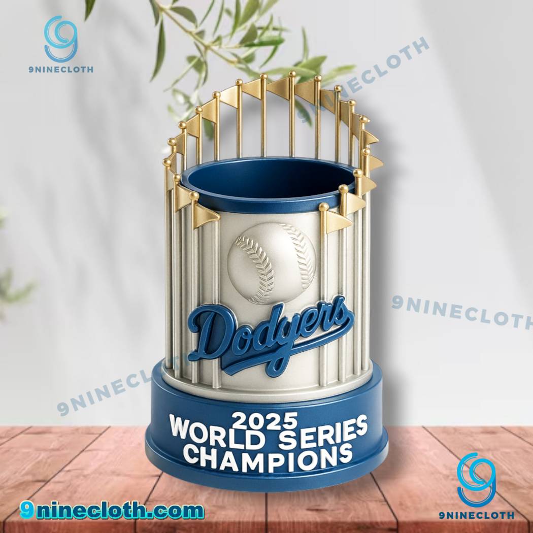 L.A. Dodgers World Series Champions 2025 Pen Holder-a Ebvh307