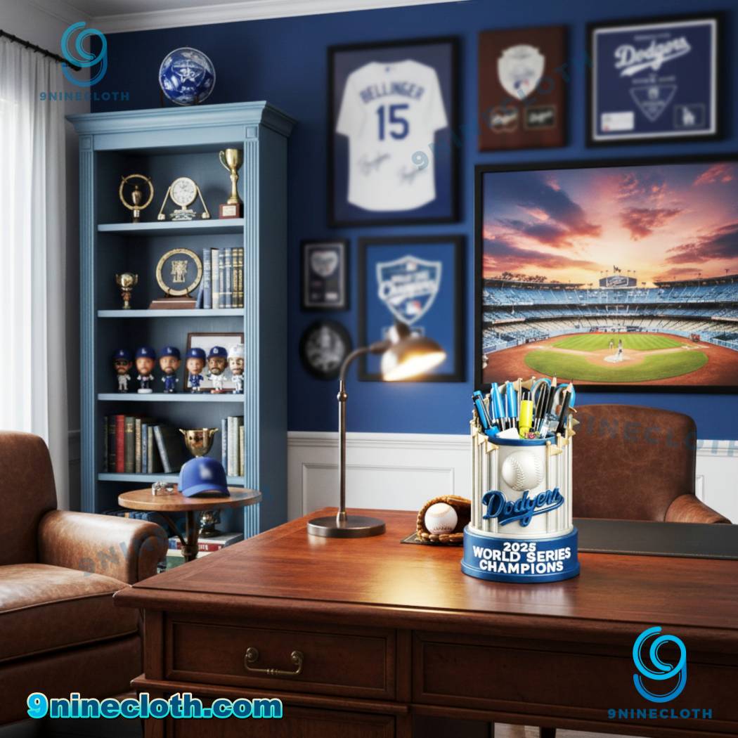 L.A. Dodgers World Series Champions 2025 Pen Holder-b RGZXj5v