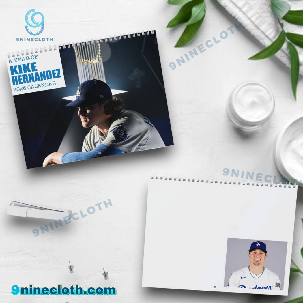 LA Dodgers Kiké Hernández 2026 Wall Calendar M3nYpL0
