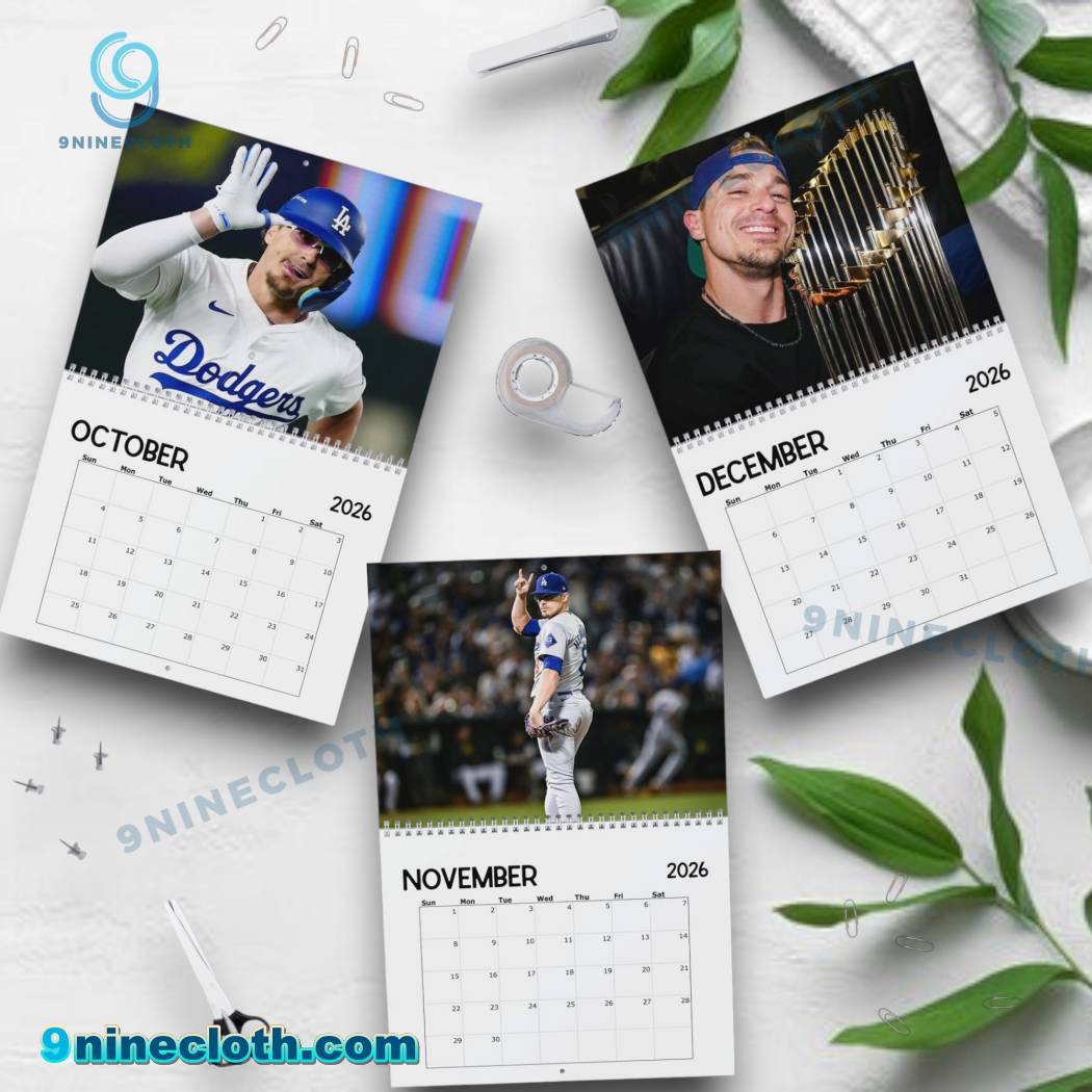 LA Dodgers Kiké Hernández 2026 Wall Calendar-y NWAMQoq