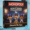 LA Dodgers World Series Champions 2025 Monopoly-a PRuAgs2