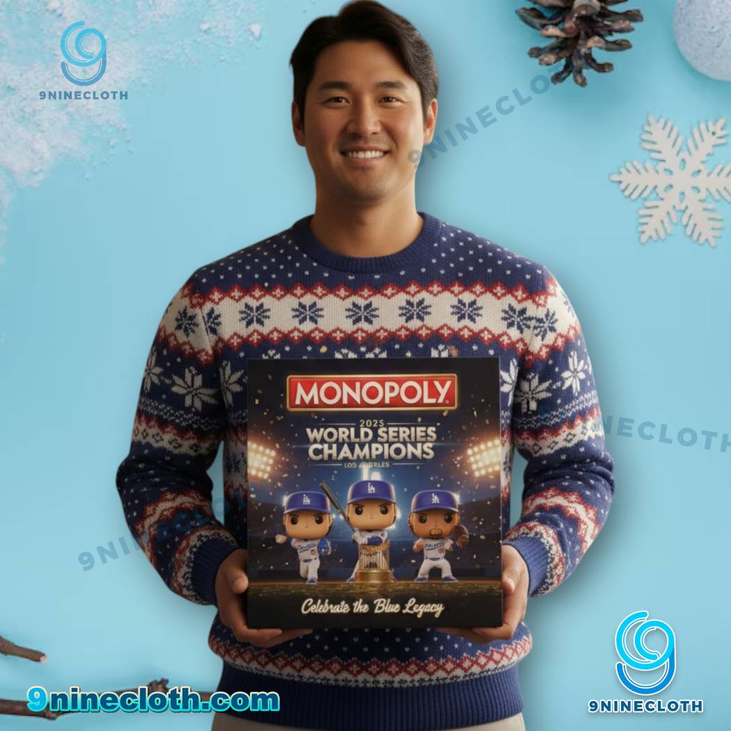 LA Dodgers World Series Champions 2025 Monopoly-b YeGxiQo
