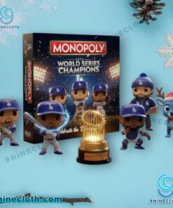 LA Dodgers World Series Champions 2025 Monopoly 4139J5o