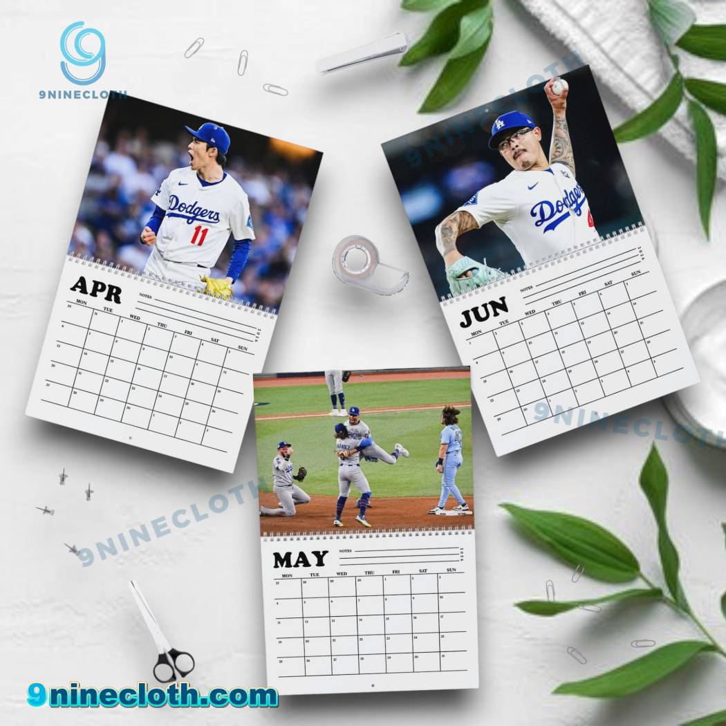LA Dodgers World Series Champions 2026 Wall Calendar-b Cv2Hf5Z