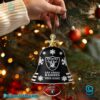 Las Vegas Raiders NFL Team Personalized Christmas Bell Ornament ahuWlZb