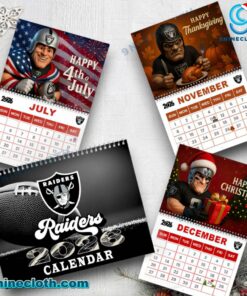 Las Vegas Raiders Wall Calendar 2026 q1ZTaw7