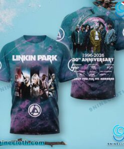 Linkin Park 30th Anniversary 1996-2026 Signatures Shirt Nt4QxK6