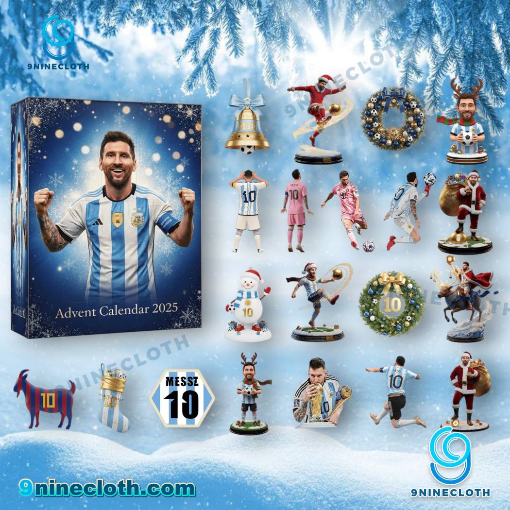 Lionel Messi Christmas Advent Calendar 2025 zqLycXx