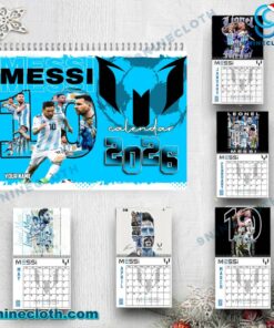 Lionel Messi Personalized Wall Calendar 2026 70z4eug