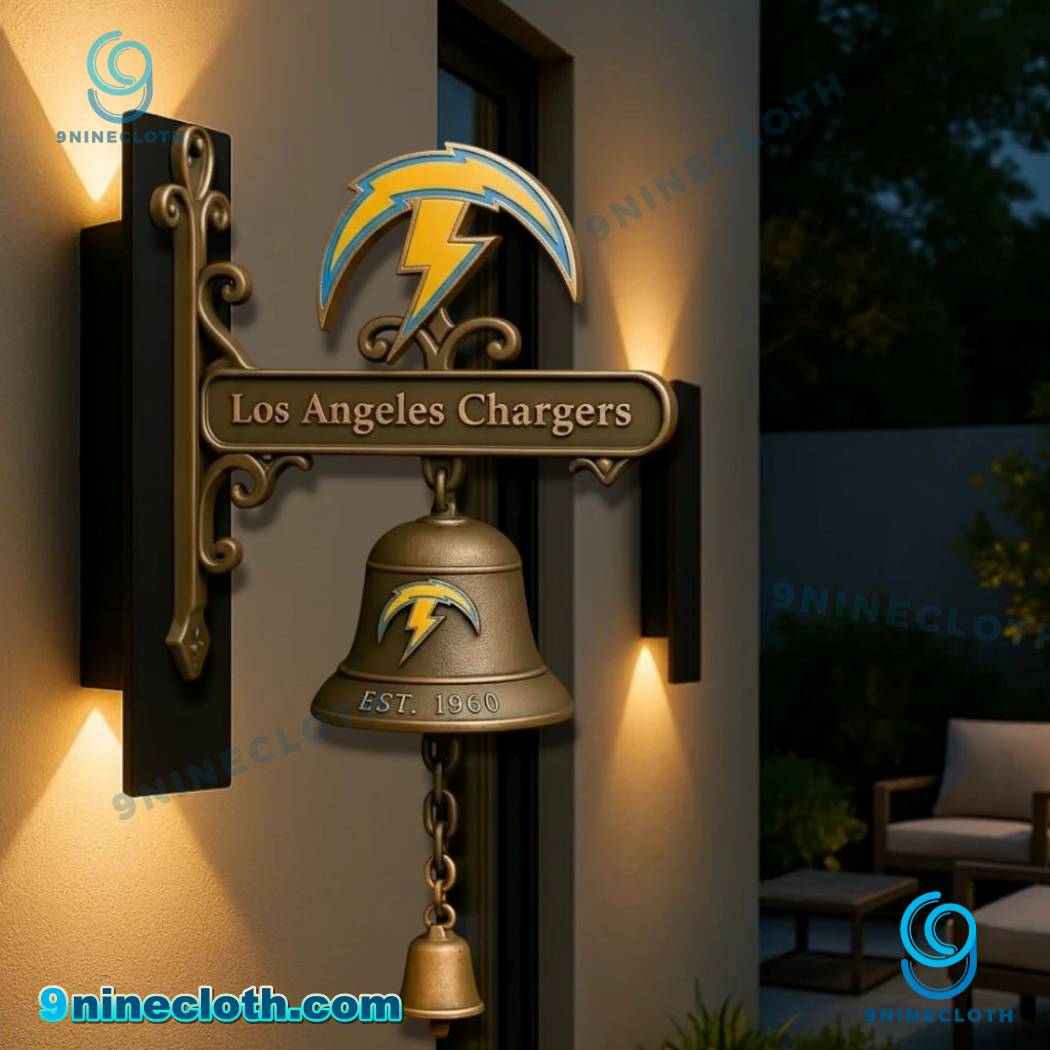 Los Angeles Chargers NFL Football Team Doorbell ymzA8kq
