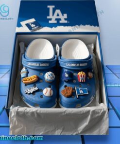 Los Angeles Dodgers Crocs With Charms 8uOI1yB