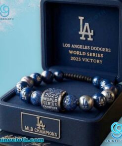 Los Angeles Dodgers World Series Champions Lucky Bracelet Je6mb4w