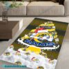 Los Angeles Rams NFL Football Christmas Tree Rug Carpet 3UwIB1a